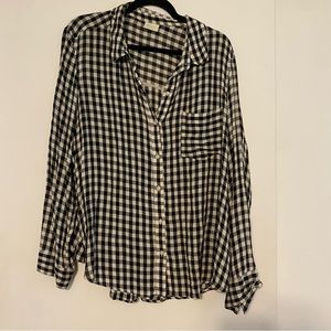 Gingham Button Down Shirt